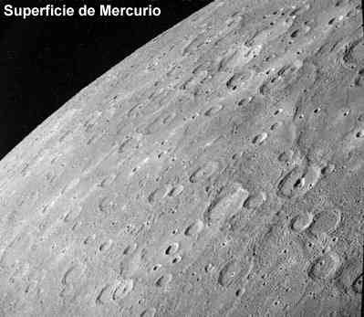 Superficie de Mercurio
